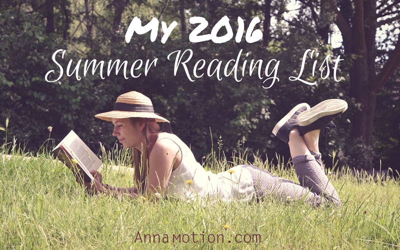 My 2016 Summer Reading List
