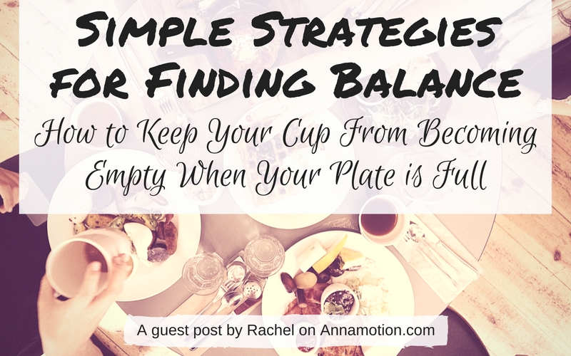 Simple Strategies for Finding Balance